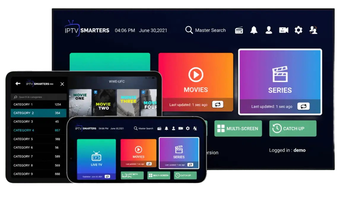 IPTV einrichten auf Fernseher, Tablet und Handy mit derselben App